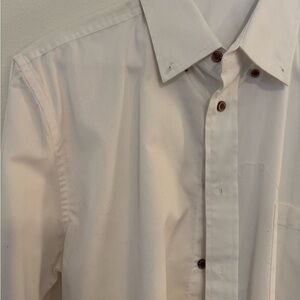 Classic White Men's Shirt